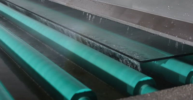 Glass washing