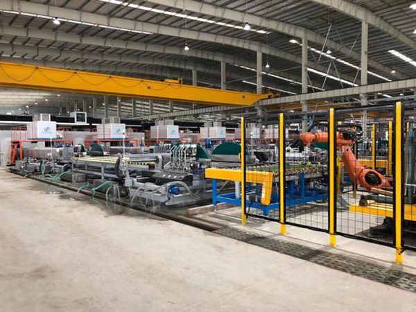 3x12m Glass laminating line for North Glas